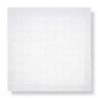 Placa desmontable de escayola perforada fonoabsorbente para techos 60x60 - 6ud. – Mod: 15P+W