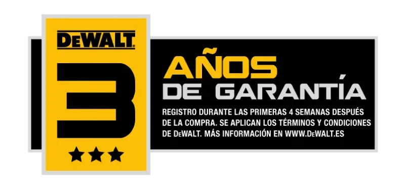 3 años garantía