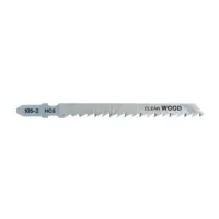 Hojas HCS para sierra de calar para madera diente 4mm - 100mm (5ud)