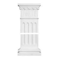 Capitel pilastra de escayola 14cm - Mod: 06