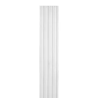 Prolongación pilastra estriada de escayola 13,5cm - Mod: 06