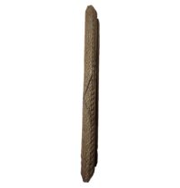 Redondo de madera colonial 118x8cm